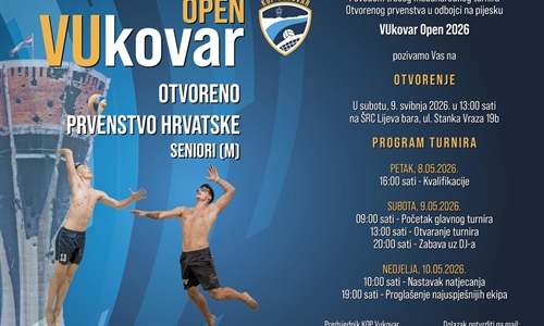 3. Međunarodni turnir Otvorenog prvenstva u odbojci na pijesku VUkovar...
