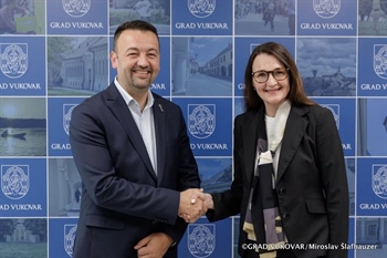 Veleposlanica Republike Finske u Republici Hrvatskoj, Nj. E. Sirpa Oksanen u posjetu Vukovaru