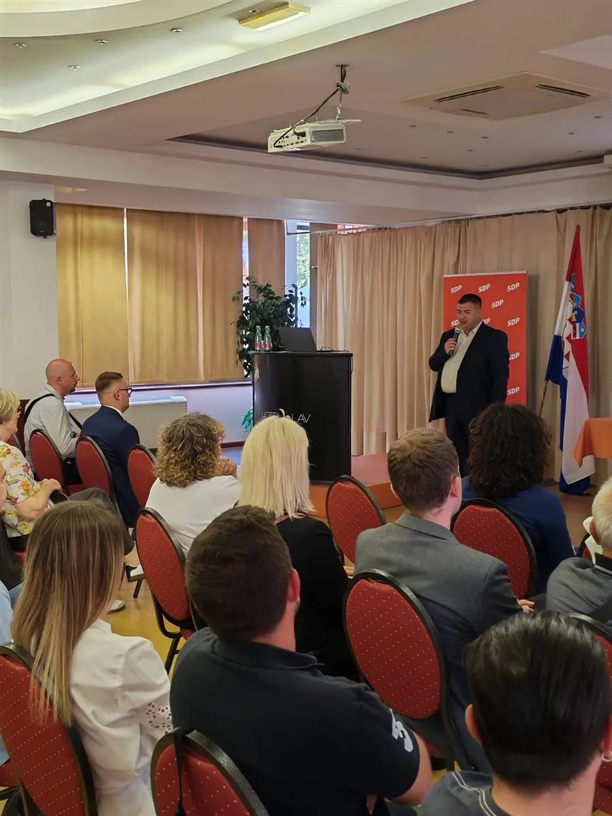 Milinković ponovno na čelu vukovarsko-srijemskog SDP-a