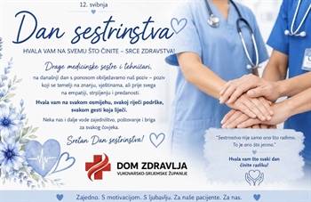 U Vukovaru obilježen Dan sestrinstva: istaknuta uloga i izazovi medicinskih sestara