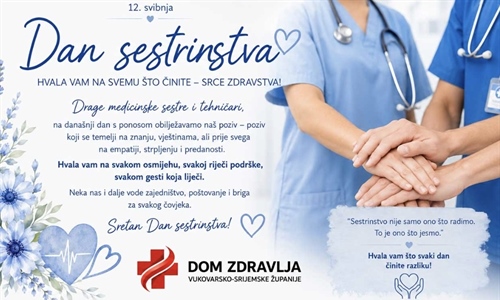 U Vukovaru obilježen Dan sestrinstva: istaknuta uloga i izazovi...