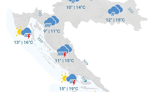 Upaljen meteoalarm, oglasio se i Županijski centar 112