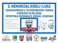 Košarkaški spektakl u Vukovaru: Počeo 3. Memorijal „Kiseli i Luka”
