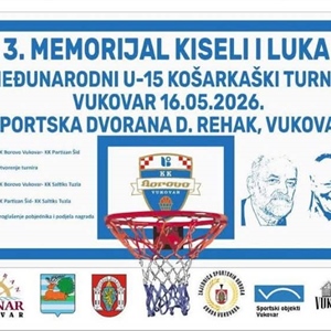Košarkaški spektakl u Vukovaru: Počeo 3. Memorijal „Kiseli i Luka”