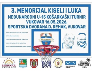 Košarkaški spektakl u Vukovaru: Počeo 3. Memorijal „Kiseli i Luka”