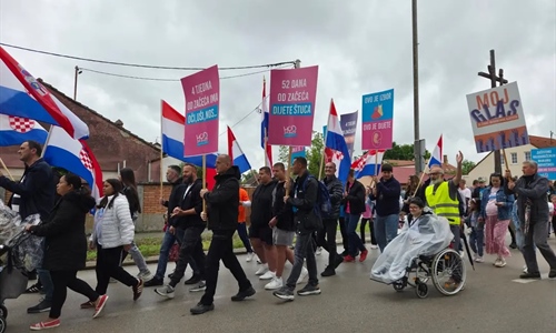 U Vinkovcima održan Hod za život