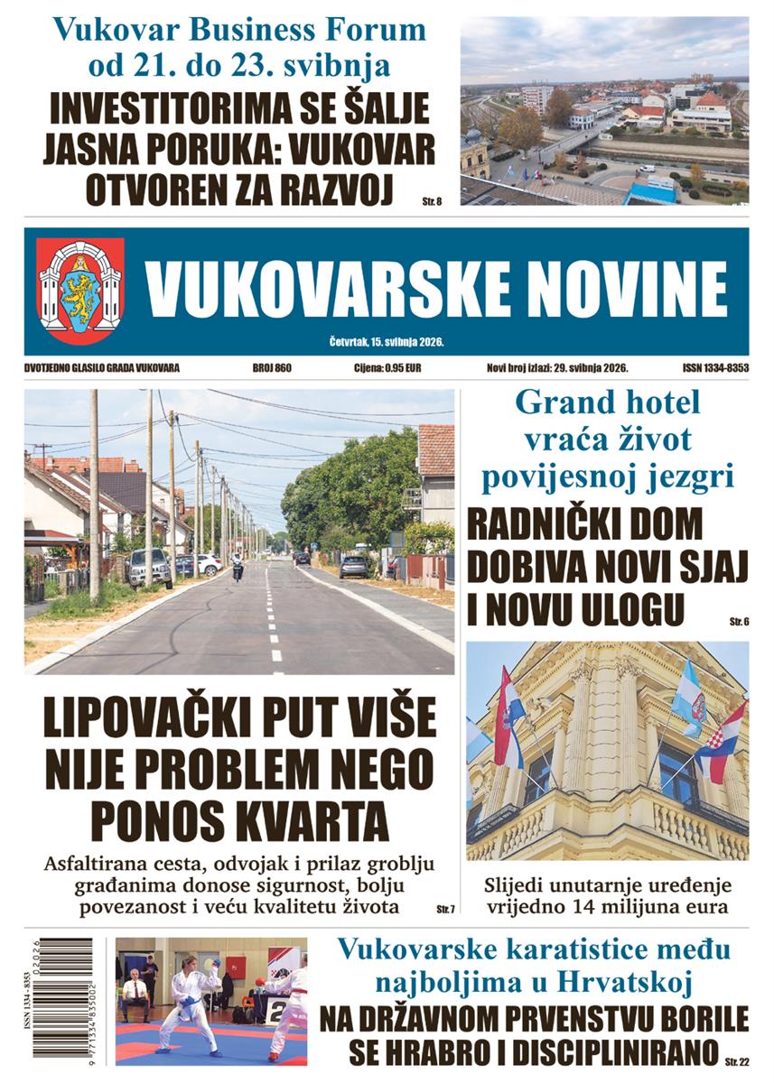 U novom broju Vukovarskih novina donosimo...