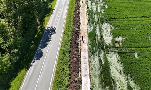 Pri kraju izgradnja biciklističke staze u Općini Stari Jankovci