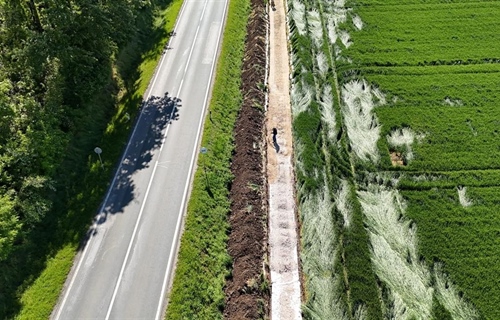 Pri kraju izgradnja biciklističke staze u Općini Stari Jankovci