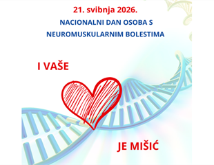 Hrvatska obilježava Nacionalni dan osoba s neuromuskularnim bolestima