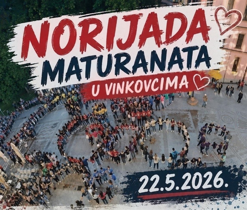 Više od 800 vinkovačkih maturanata zaplesat će Šokačko kolo