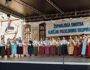U tijeku 27. smotra dječjih folklornih skupina Vukovarsko- srijemske...