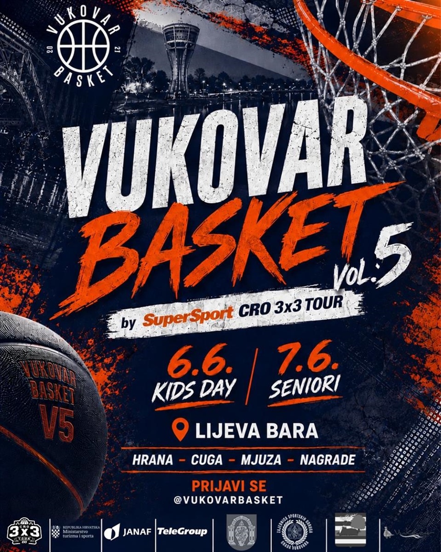 3x3 košarkaški spektakl na Lijevoj bari