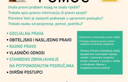 U Lovasu besplatno pravno savjetovanje za građane
