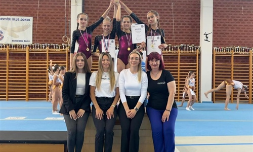 Vukovarske gimnastičarke osvojile tri ekipna zlata