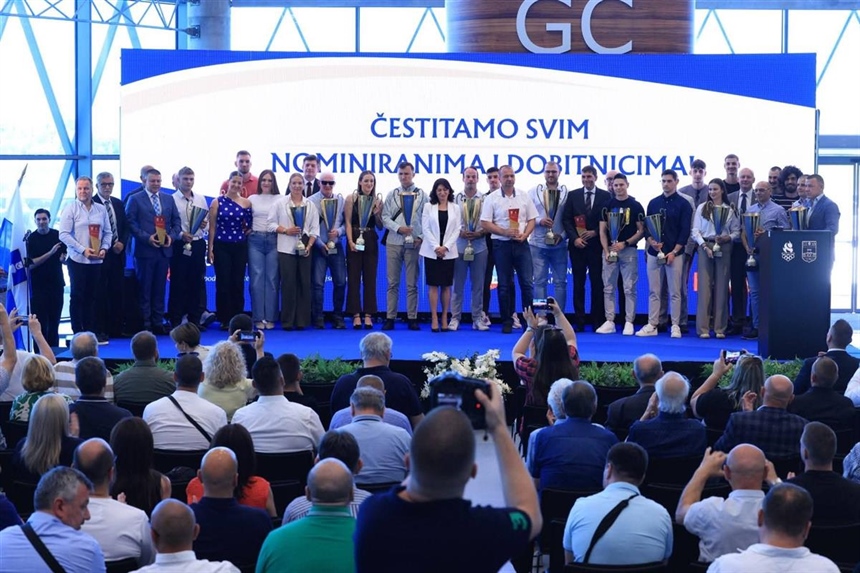 OBŽ nagradila najbolje sportaše