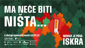 Hrvatske šume nastavljaju kampanju „Ma neće biti ništa – Nemar je prva iskra”