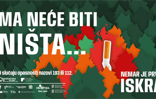 Hrvatske šume nastavljaju kampanju „Ma neće biti ništa – Nemar je prva...