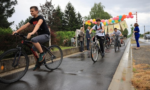 U Laslovu otvoren projekt biciklističke infrastrukture vrijedan 1,5...