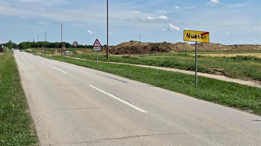 Od utorka se zatvara cesta između Nuštra i Cerića