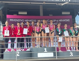 Vukovarske su gimnastičarke na Prvenstvu i Kupu Hrvatske osvojile dva...