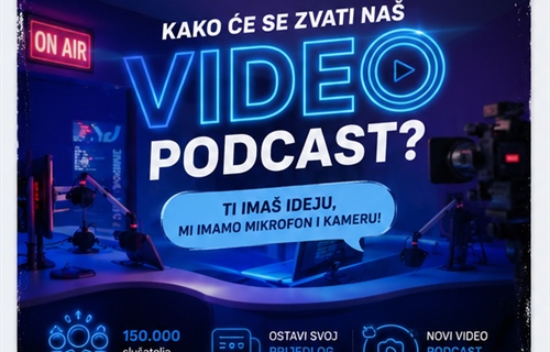 USKORO: Kamere se pale, podcast kreće - nedostaje nam još samo ime