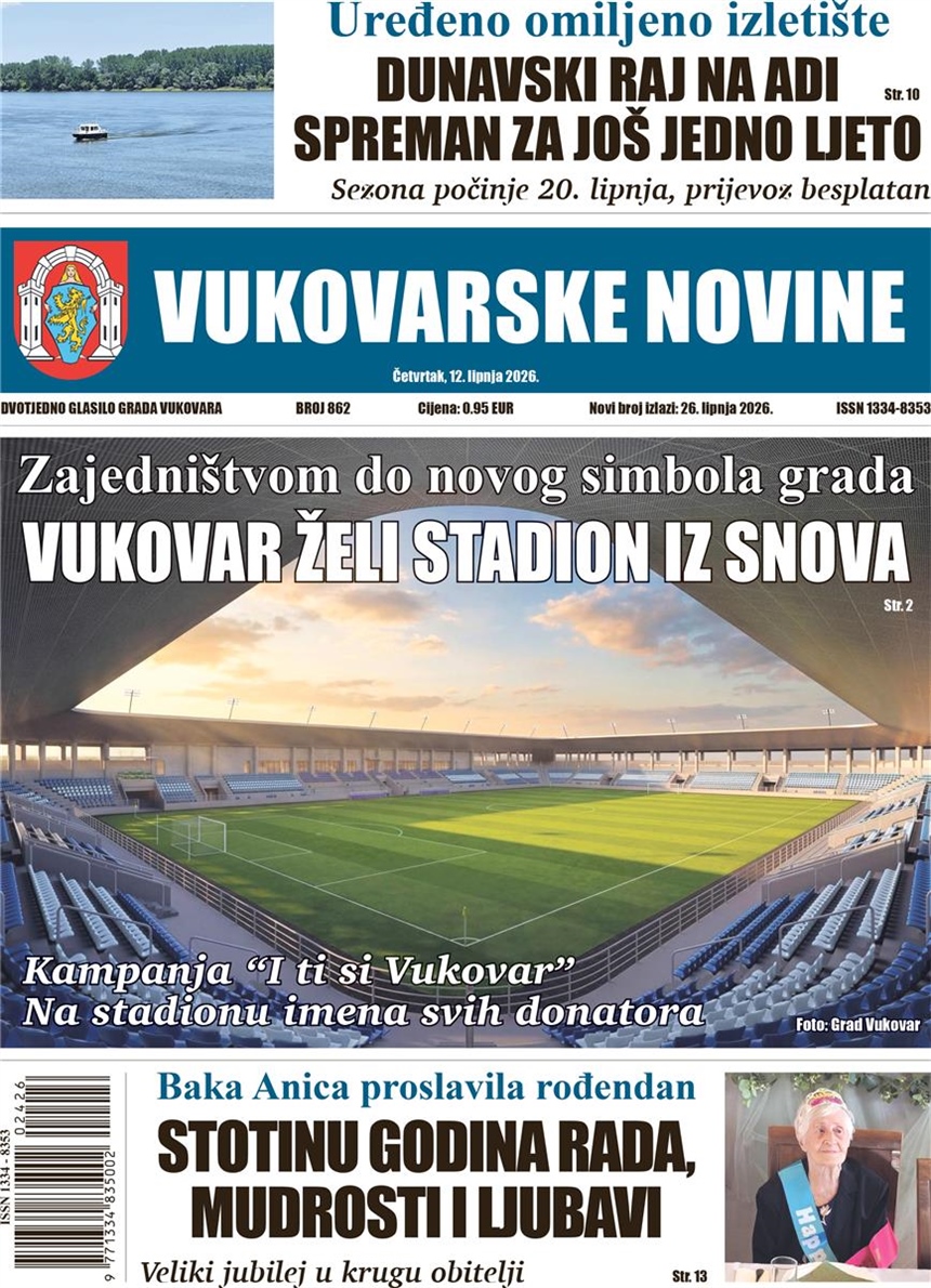Novi broj i novi format Vukovarskih novina