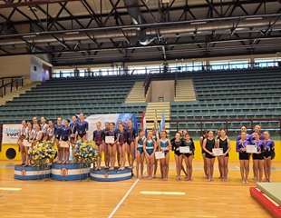 Vukovarske gimnastičarke prve u ukupnom poretku 3. Vukovar Kupa