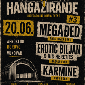 U subotu koncert Hangažiranje u Borovu naselju