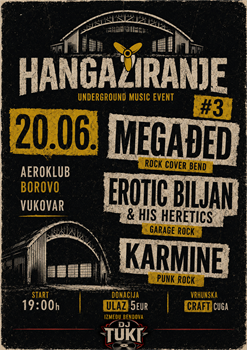 U subotu koncert Hangažiranje u Borovu naselju