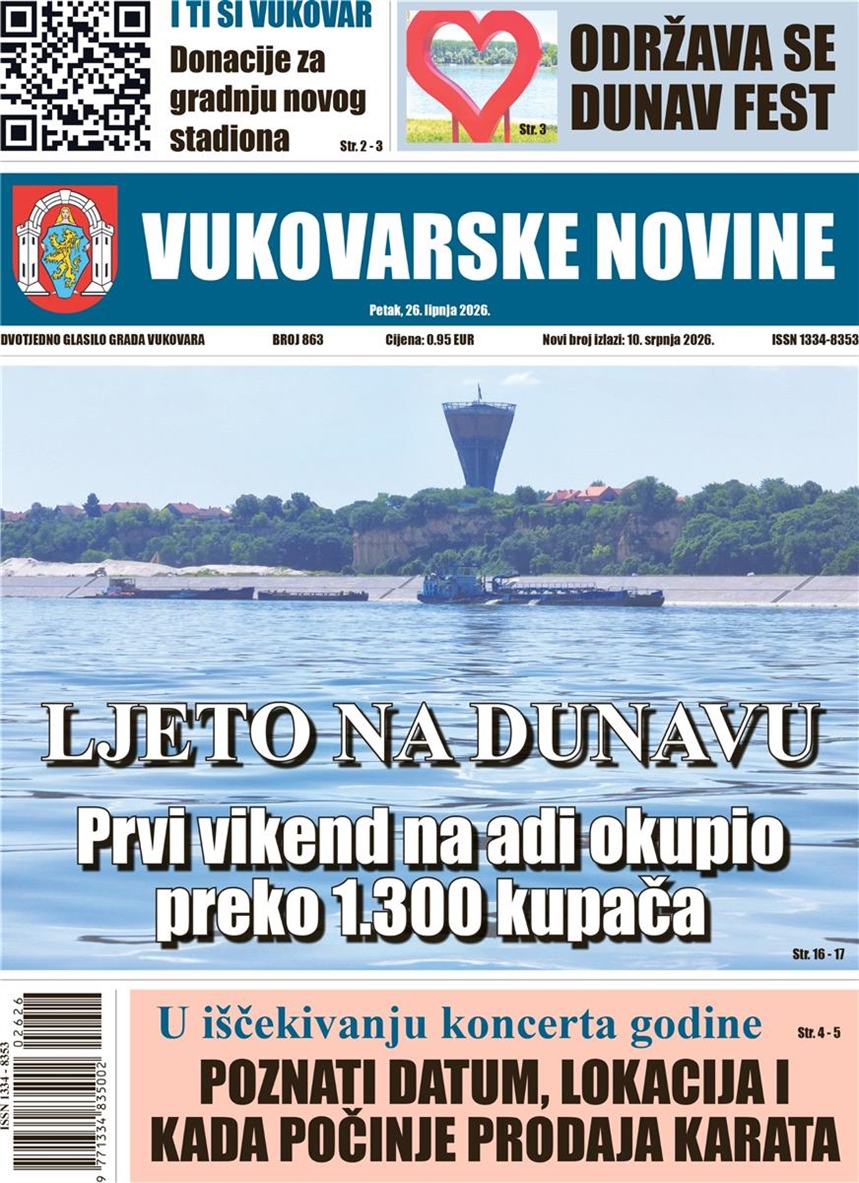 Novi broj Vukovarskih novina