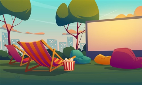 Ljeto, Dunav i kino pod otvorenim nebom