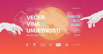 Večer vina i umjetnosti ponovno u Osijeku: Dva dana vina, gastronomije, umjetnosti i glazbe
