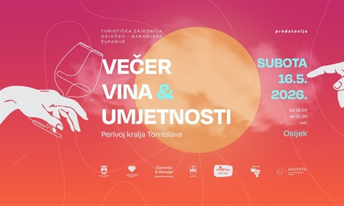 Večer vina i umjetnosti ponovno u Osijeku: Dva dana vina, gastronomije,...