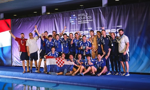 Hrvatska juniorska vaterpolska reprezentacija, igrači do 18 godina,...