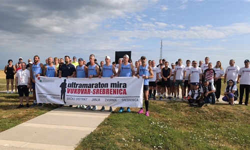 Krenuo Ultramaraton mira Vukovar – Srebrenica