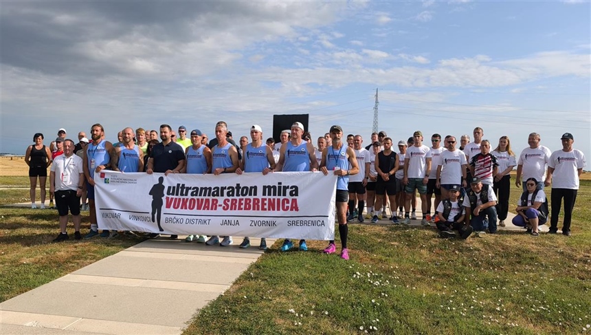 Krenuo Ultramaraton mira Vukovar – Srebrenica