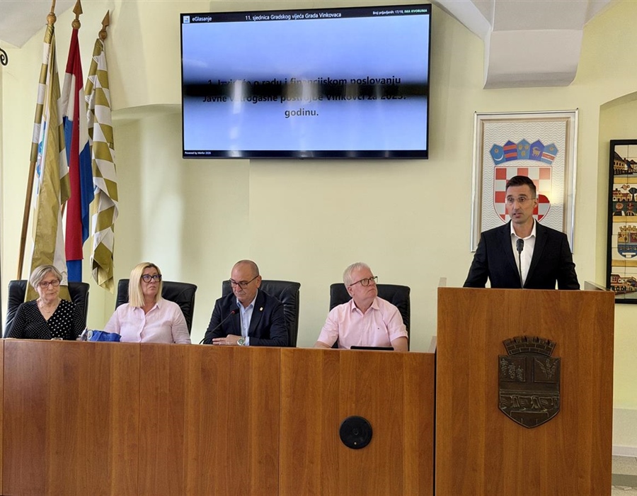 Vinkovački gradski vijećnici usvojili izvješća ključnih gradskih ustanova