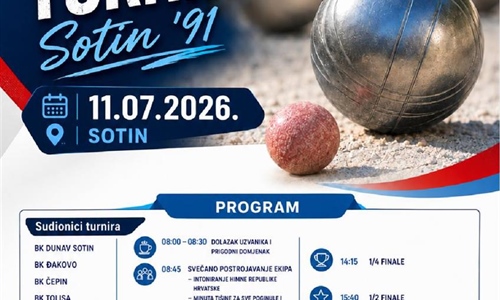 2. braniteljski boćarski turnir Sotin '91