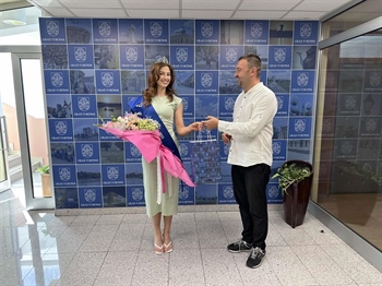 Čestitke za uspjeh i promociju Vukovara prvoj pratilji Miss sporta Hrvatske