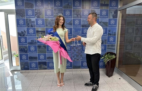 Čestitke za uspjeh i promociju Vukovara prvoj pratilji Miss sporta Hrvatske