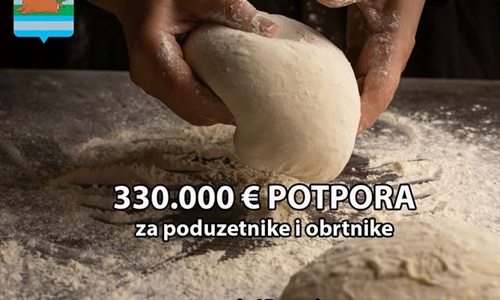330 tisuća eura za jačanje gospodarstva: Otvoren javni poziv za potpore...