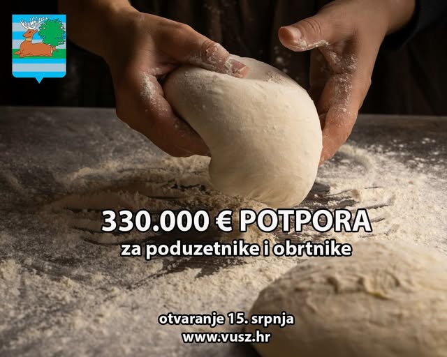 330 tisuća eura za jačanje gospodarstva: Otvoren javni poziv za potpore poduzetnicima u Vukovarsko-srijemskoj županiji