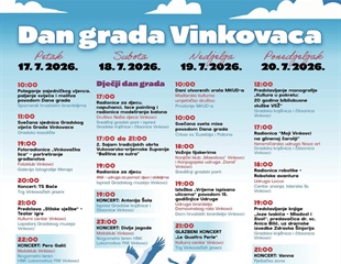 Treći dan Dana grada Vinkovaca donosi bogat program za sve generacije