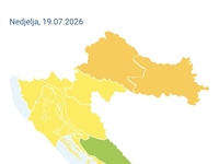 Moguće nevrijeme u Slavoniji: Izdano narančasto upozorenje za...