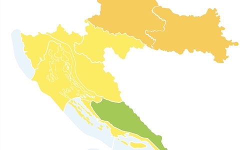 Moguće nevrijeme u Slavoniji: Izdano narančasto upozorenje za...