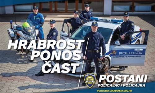 Postani policajac / policajka. Prijave su još otvorene