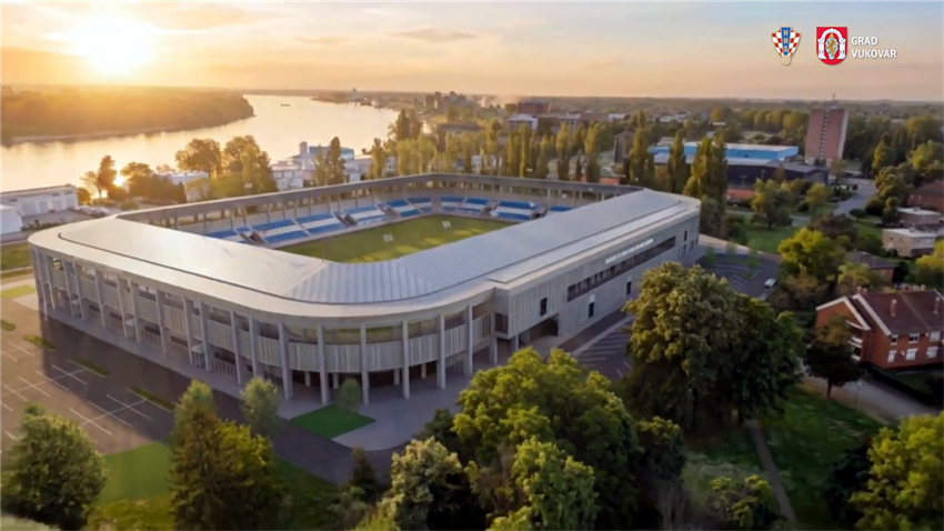 Općina Klis donirala sredstva za izgradnju Stadiona 12 hrvatskih redarstvenika u Vukovaru