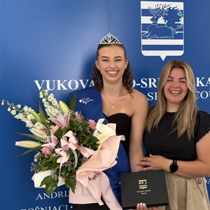 Prva pratilja Miss sporta Hrvatske Lea Turkalj promovira sport, Vukovar...