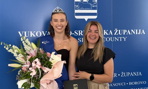 Prva pratilja Miss sporta Hrvatske Lea Turkalj promovira sport, Vukovar...